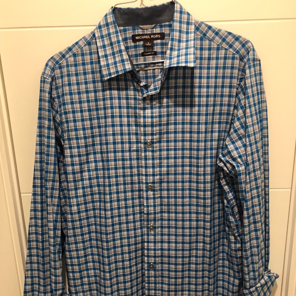 Michael Kors Blue Plaid (S)